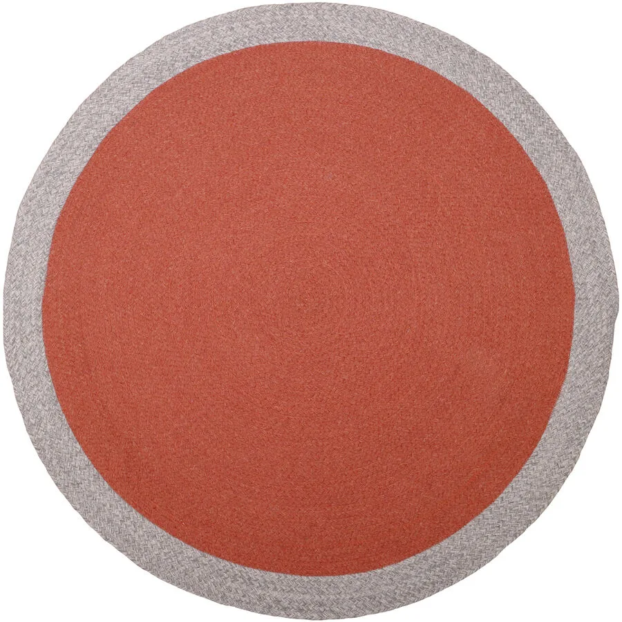Kinderteppich Trixibelle Rust Wolle 120 x 120 cm