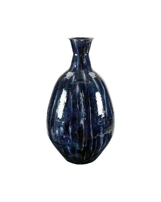 Belmont Floor Urn Indigo Low