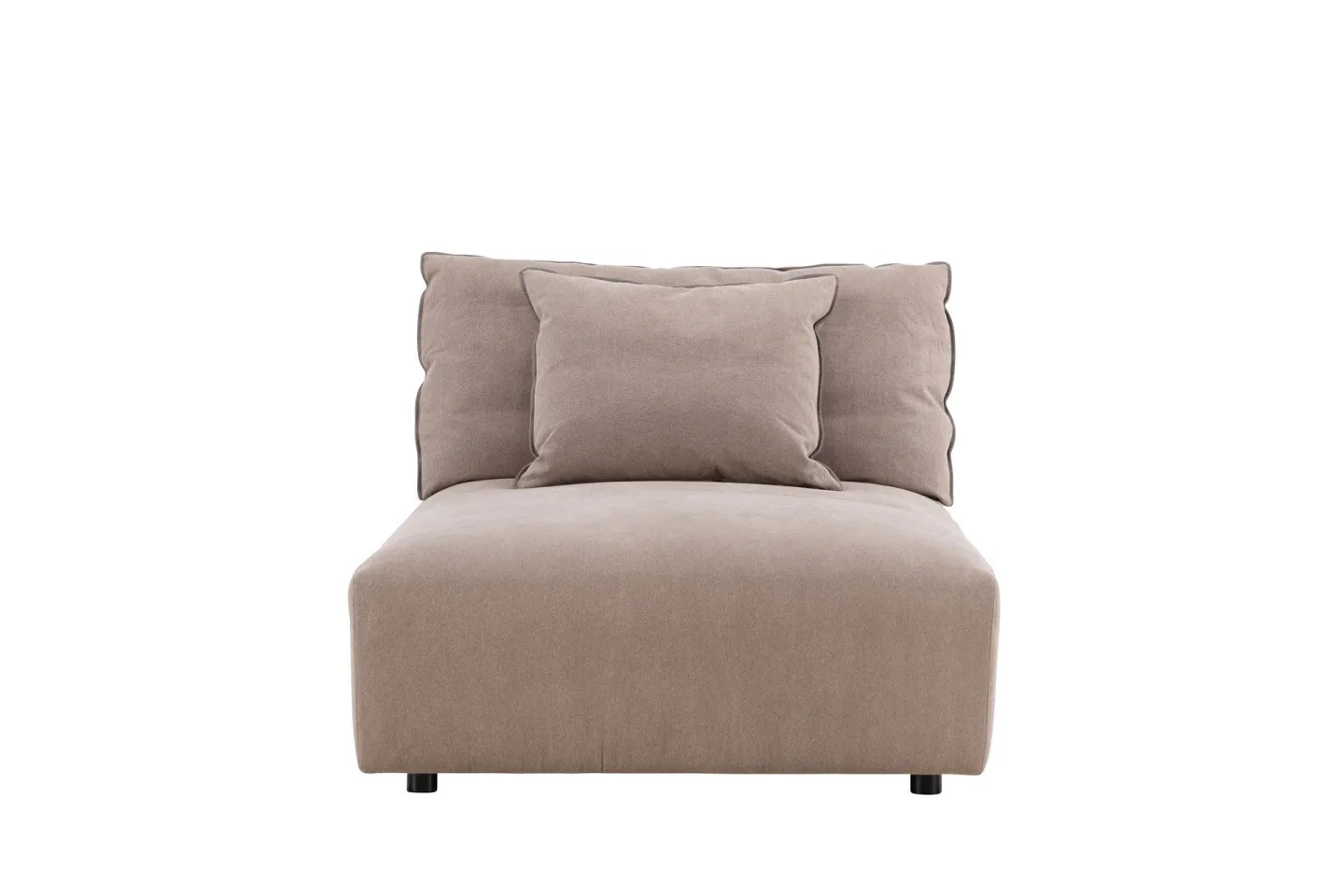 Malö Dagbädd med Ryggstöd 169x100 cm - Brun