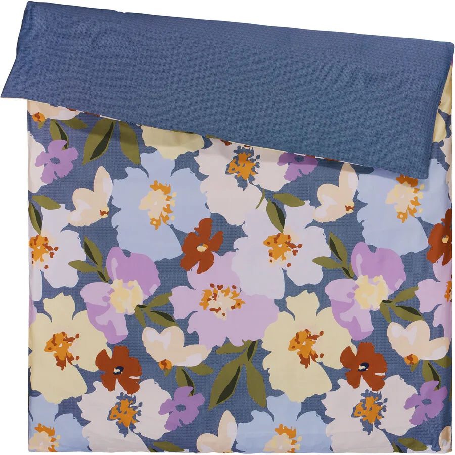 Esprit Duvetbezug Charlotte bunt Blumenmuster Baumwolle 160 x 210 cm
