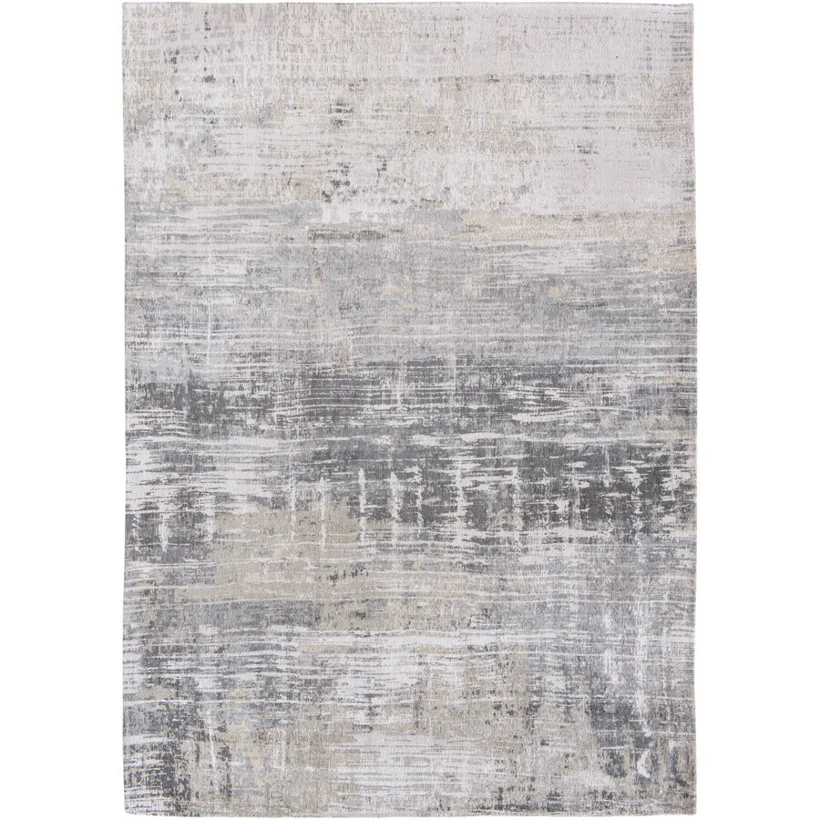 Teppich Streaks Grau Polyester 280 cm 390 cm