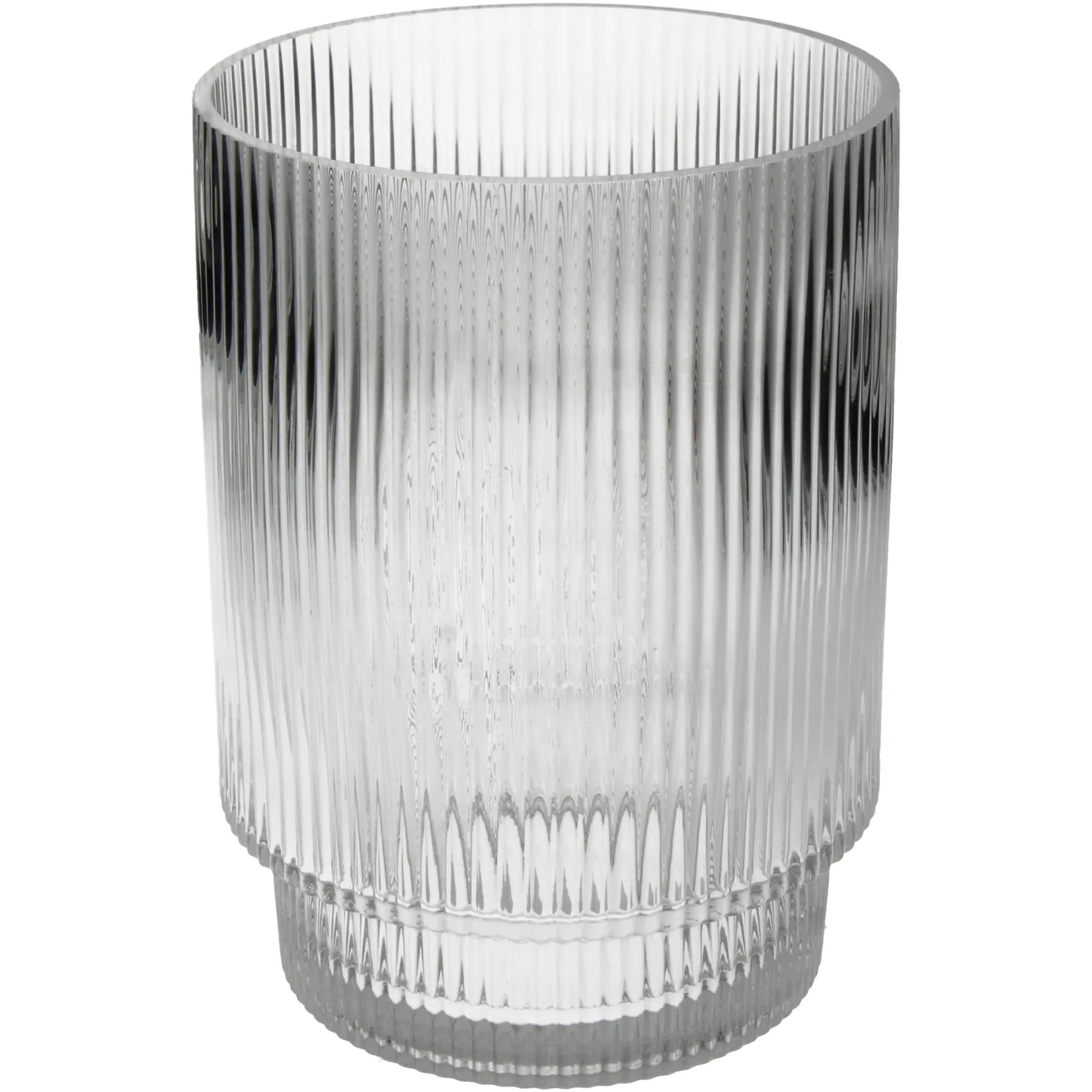 Kersten Vase Stripe, Glas H: 22 cm | Schubiger Möbel