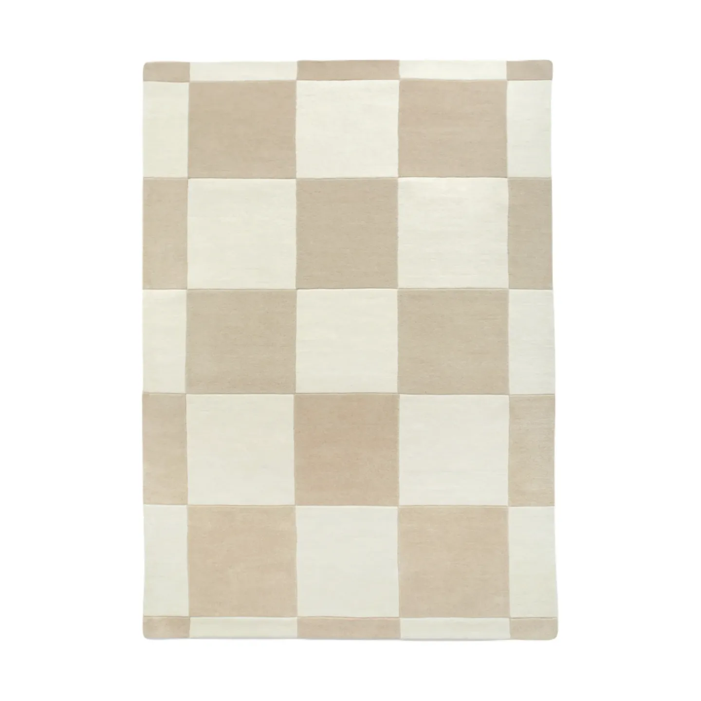 Tinted Hafstrom Wollteppich 250x350 cm Beige-white