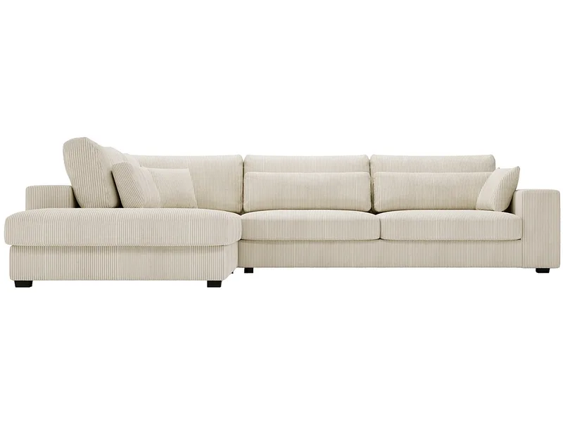 Ecksofa CARMEX Stoff ekrü