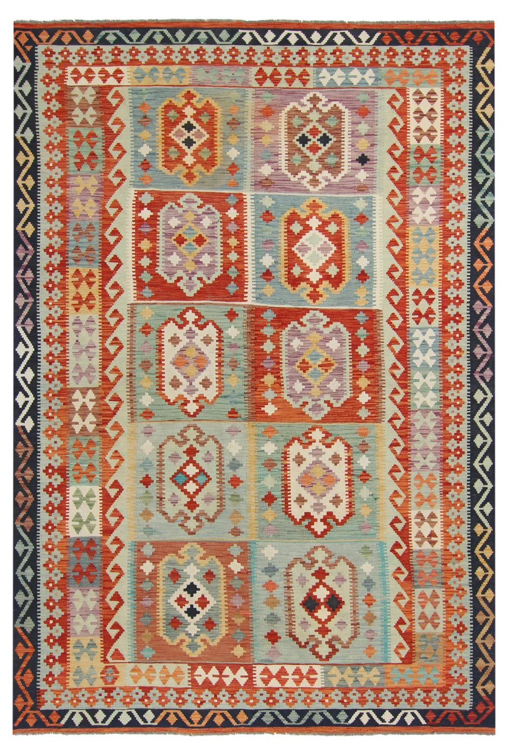 Orientalsk kelimteppe 291 x 199 cm (Størrelse: 291 x 199 cm)