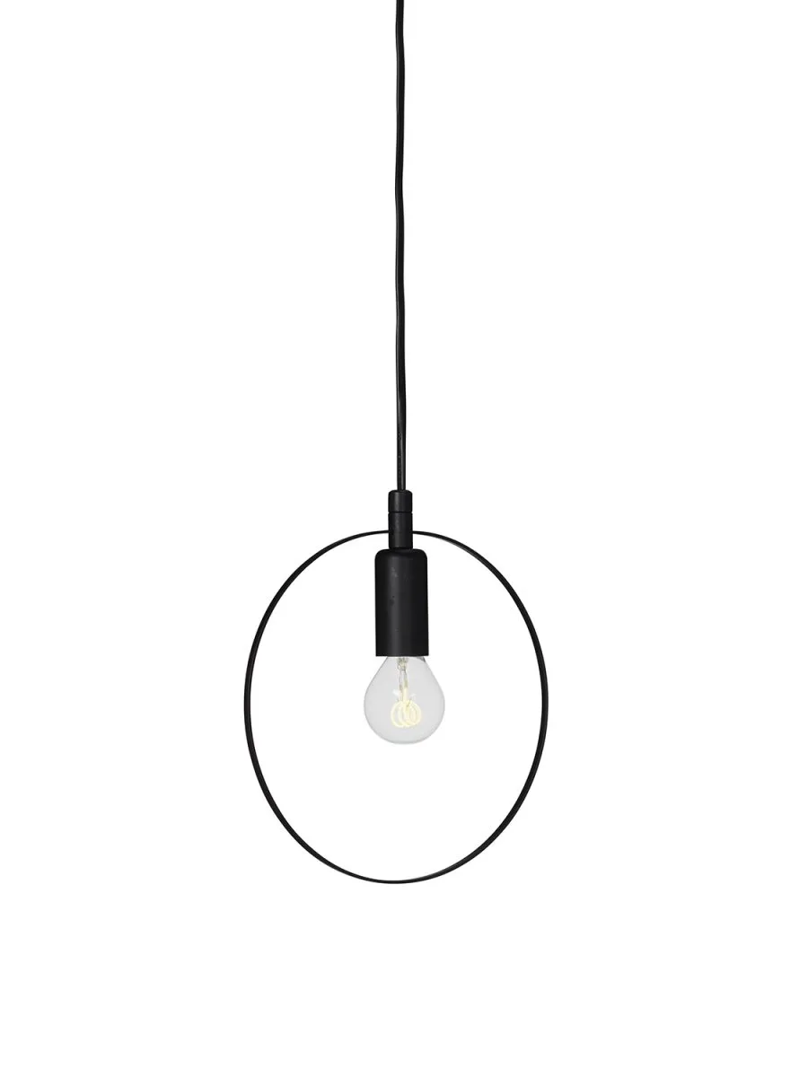 Cottex - Spartan ringo Ø20 - Fönsterlampa - Svart