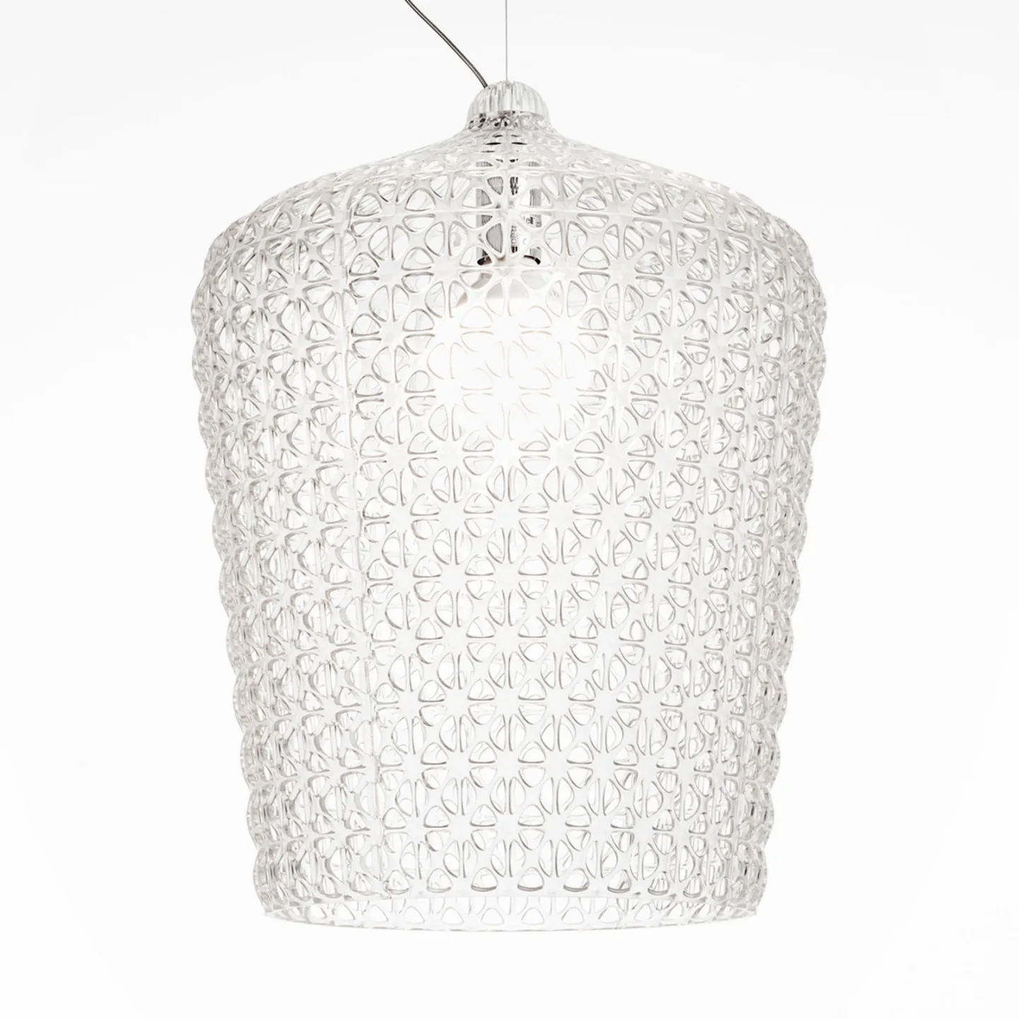 Kabuki Taklampa Kristall - Kartell - Vardagsrum - Design - Plast - Med en ljuskälla
