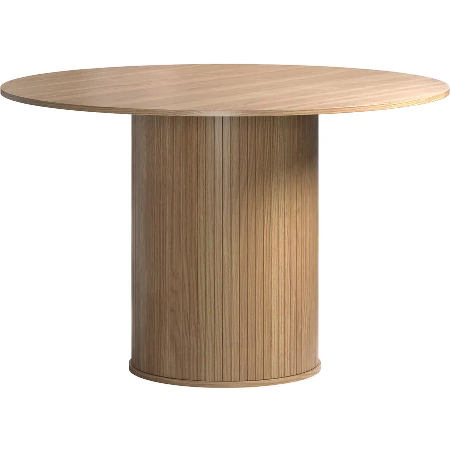 Esstisch rund Montecito Eiche Dekor Holzwerkstoffe B 121 T 121 cm