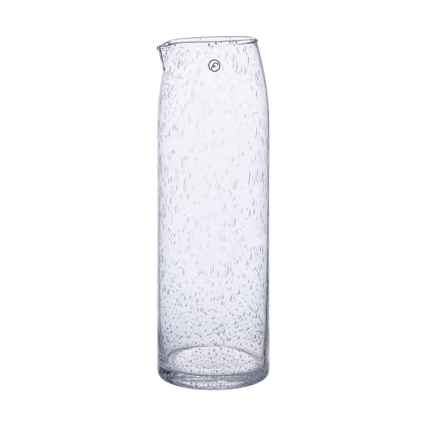 ERNST Ernst Karaffe aus Glas mit Blasen 1 L Klar