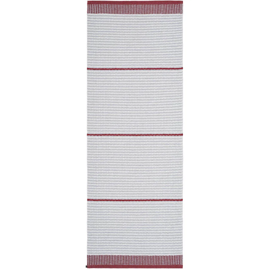 HORREDSMATTAN Outdoor-Teppich Rosa red Streifen Mischgewebe 70 x 400 cm