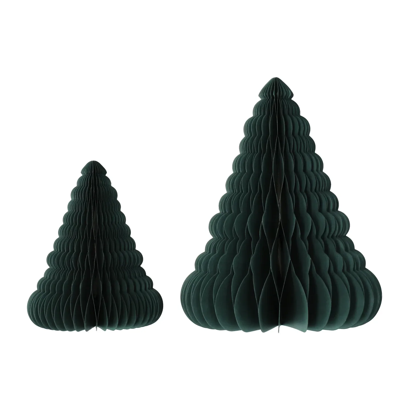 Scandi Living Trees juldekoration 2-pack Forest Green