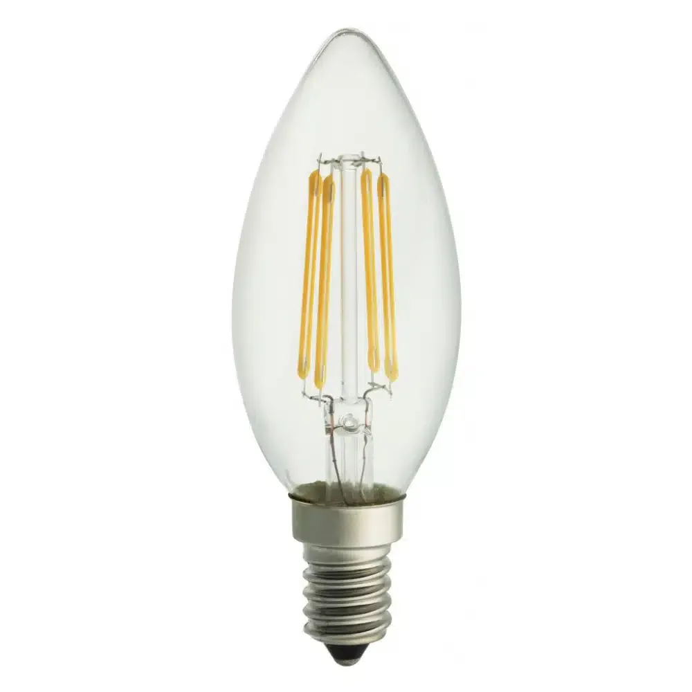 Unison - E14 4,5W 2200K 3-steg dimbar minne - Ljuskälla - Transparent