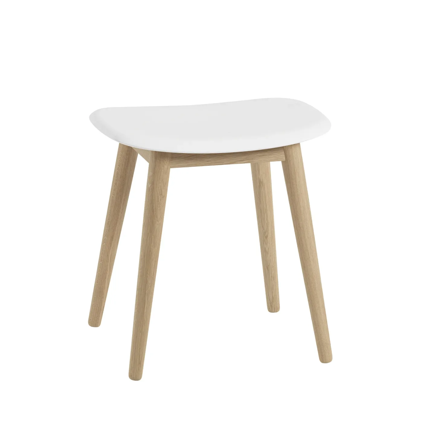 Muuto Fiber pall natural white, ekben