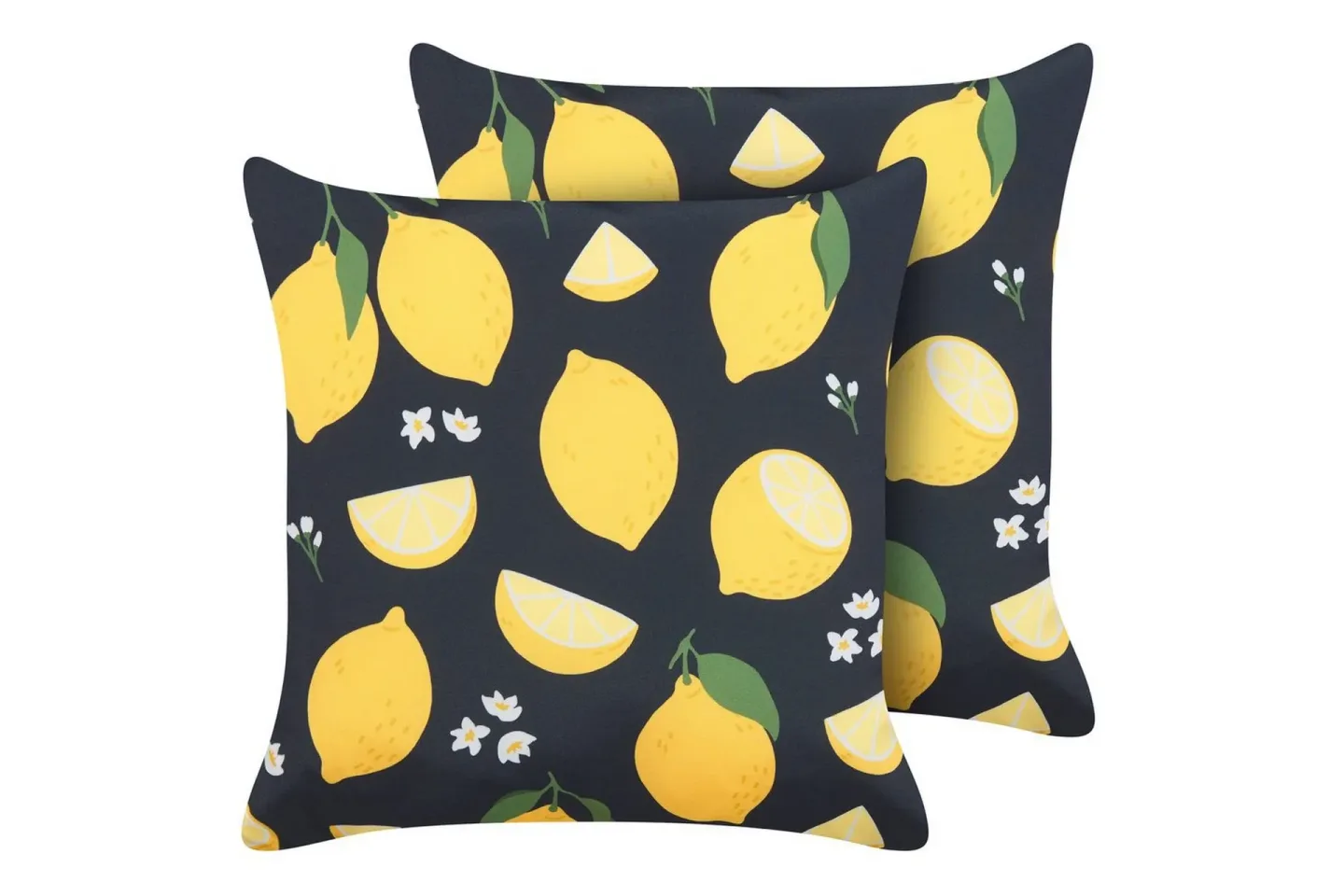 Prydnadskuddar Citrus set om 2 -