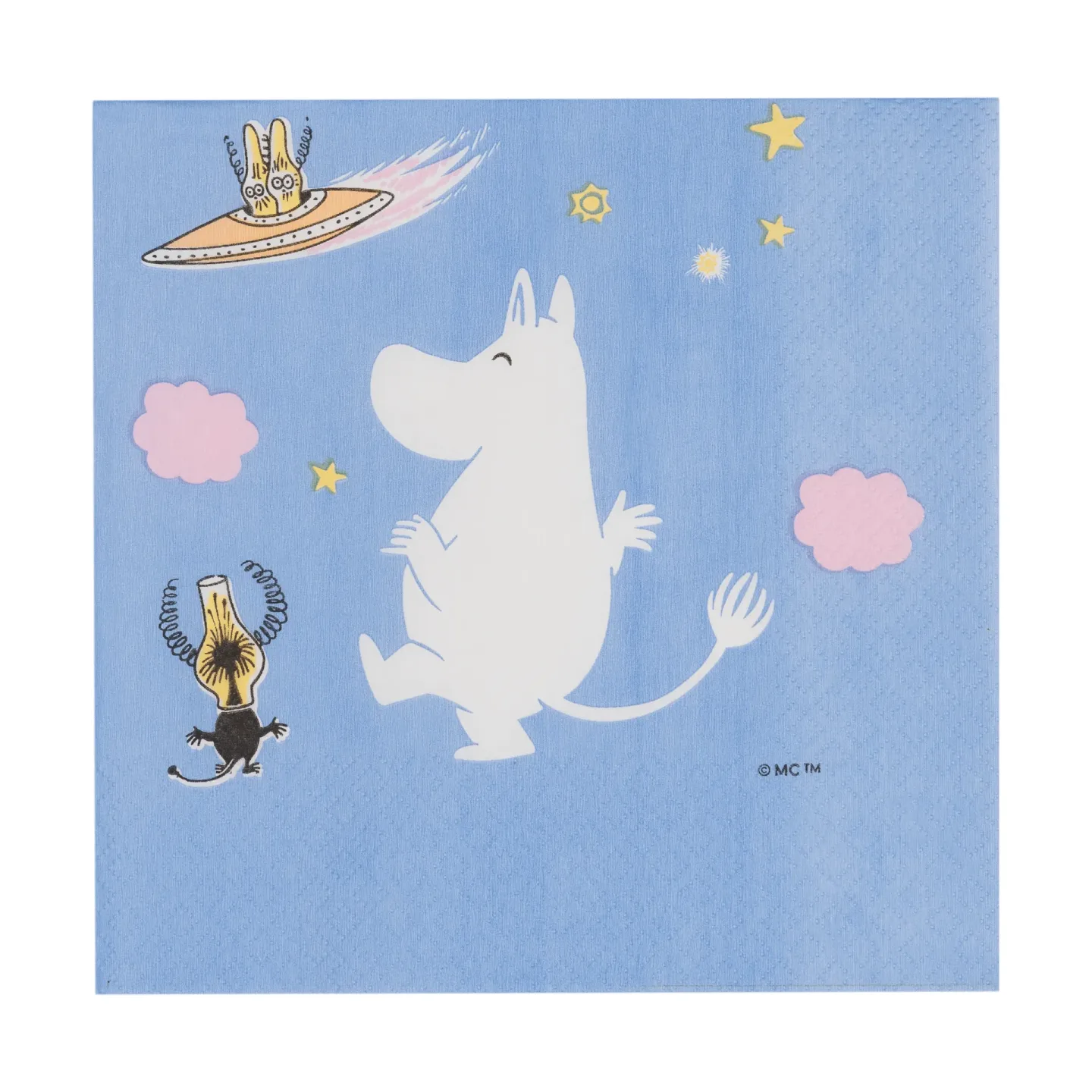 Moomin Arabia Mumin Papierserviette Weltraumabenteuer, 20er-Pack