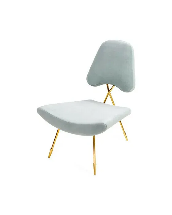 Maxime Lounge Chair Light Blue