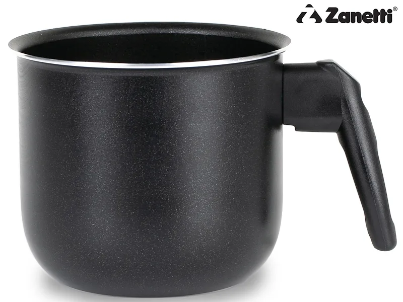 ZANETTI Milchtopf ATICA Ø12.5cm aluminium schwarz