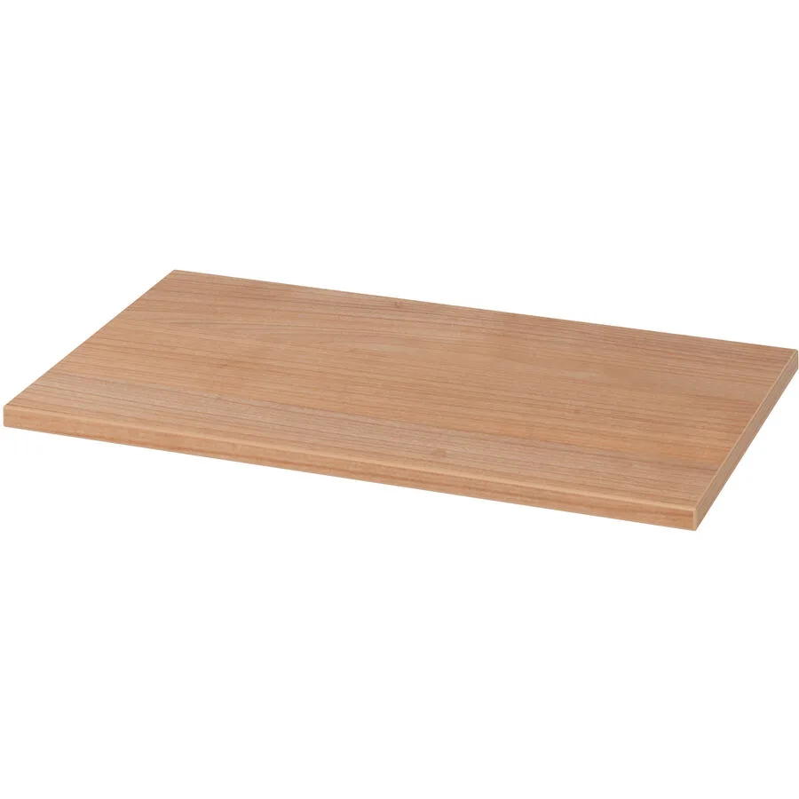 Tablar Office Braun Holz 52.4 cm 1.6 cm - Farbe: Nussbaum - Material: Holzwerkstoff