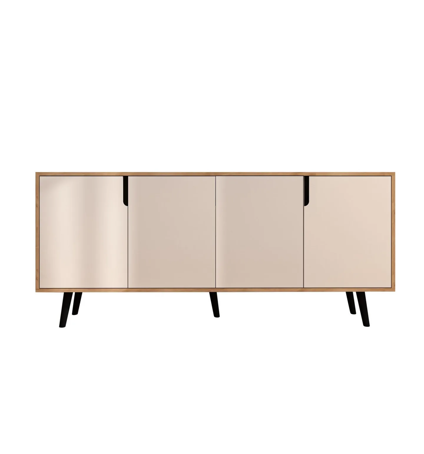 Latinara Konsolbord 180 cm - Sapphire Oak, Vit
