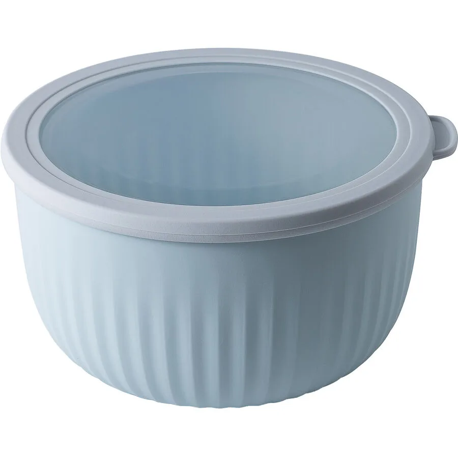 Aufbewahrungsbox Lara Hellblau Polypropylen Kunststoff T 22.5 cm 3.4 l
