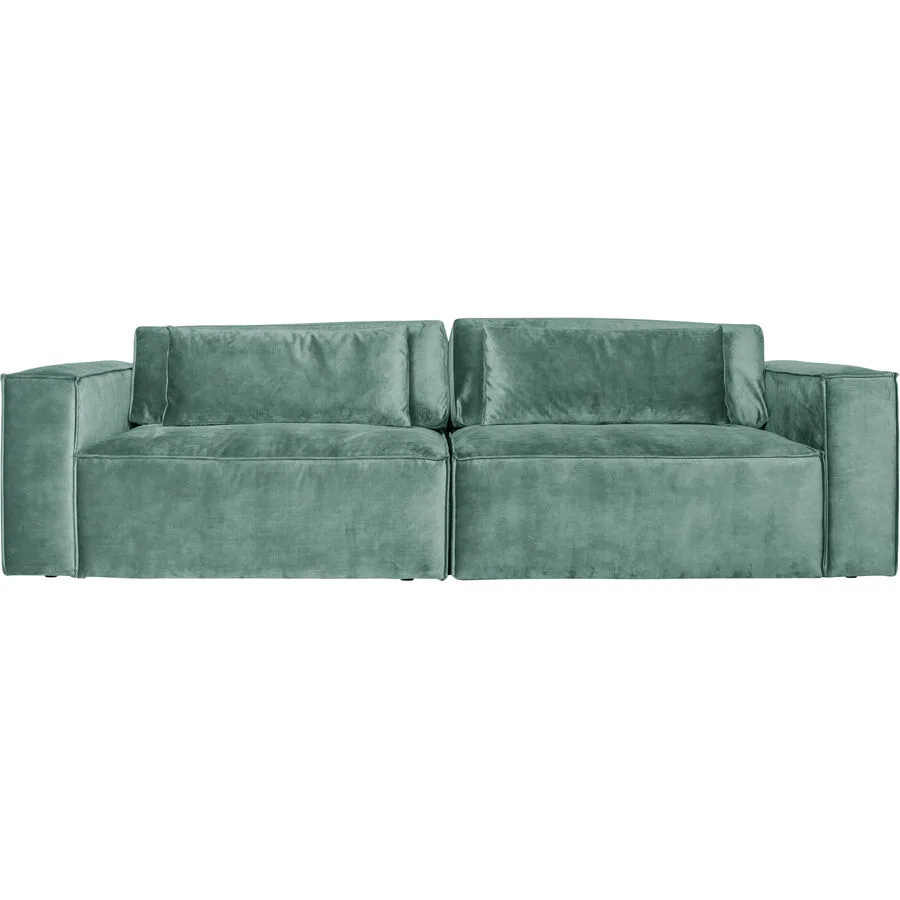 Sofa Karsten Ohne Polyester Stoff saphir B 284 T 118 cm