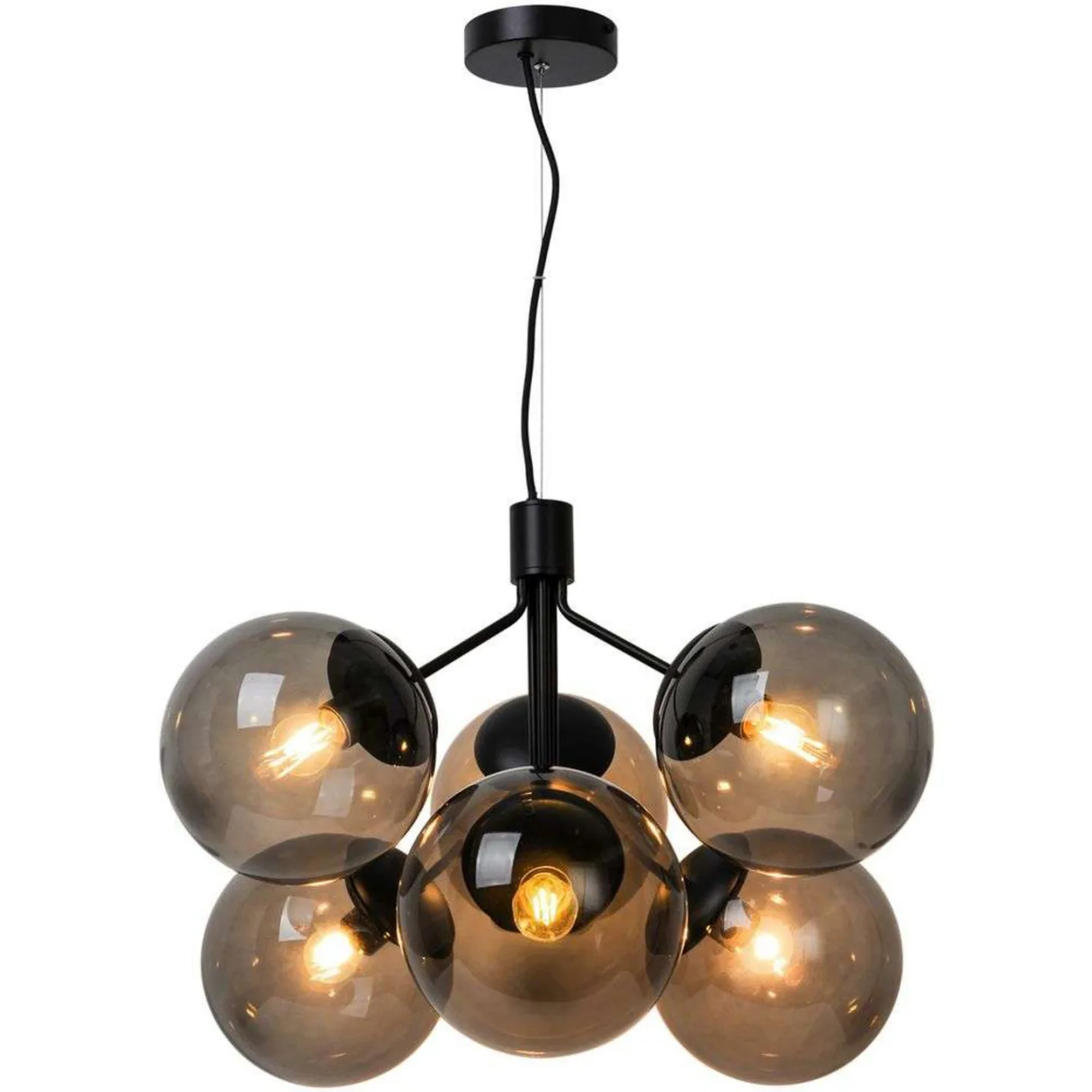 Ivona 6 Pendelleuchte Black - Nordlux - Esszimmer - Metall