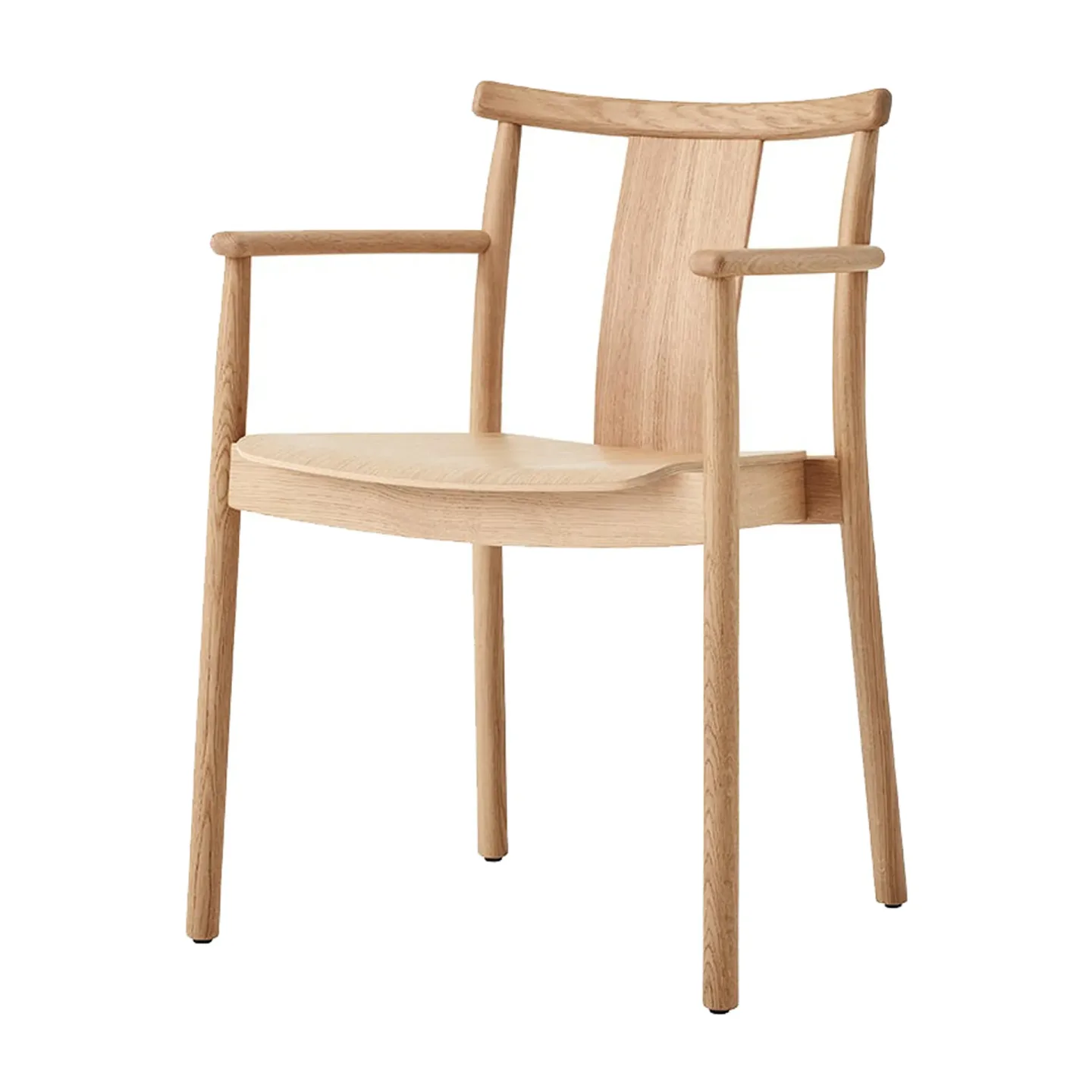 Audo Copenhagen Merkur karmstol Natural oak