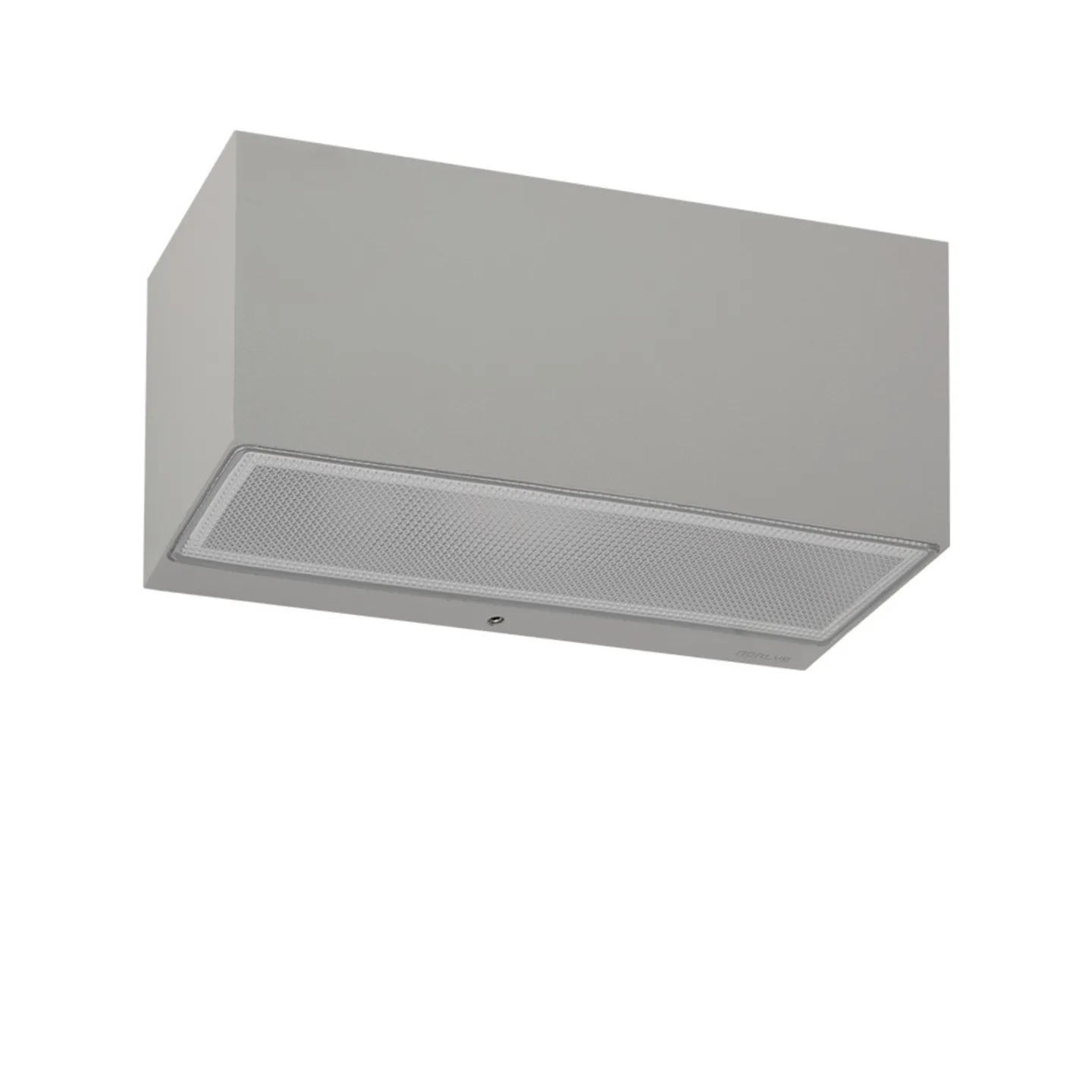 Asker stor LED-utomhusvägglampa, 8,4 W, aluminium – Norlys - Terrass