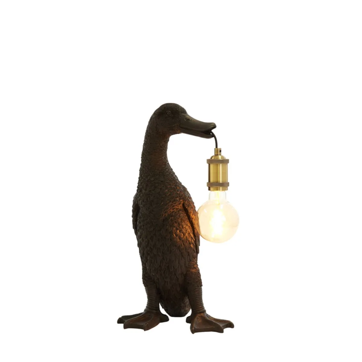 Light & Living - Duck 48cm - Bordslampa - Svart