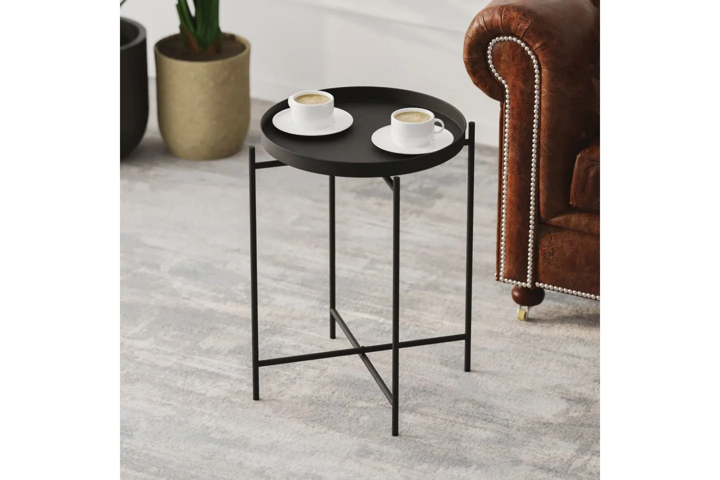 Mamta Soffbord 46 cm - Svart