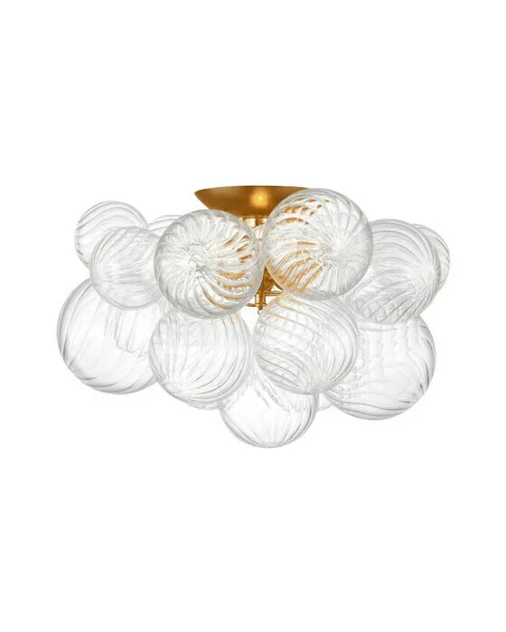 Talia 20" Flush Mount Gild
