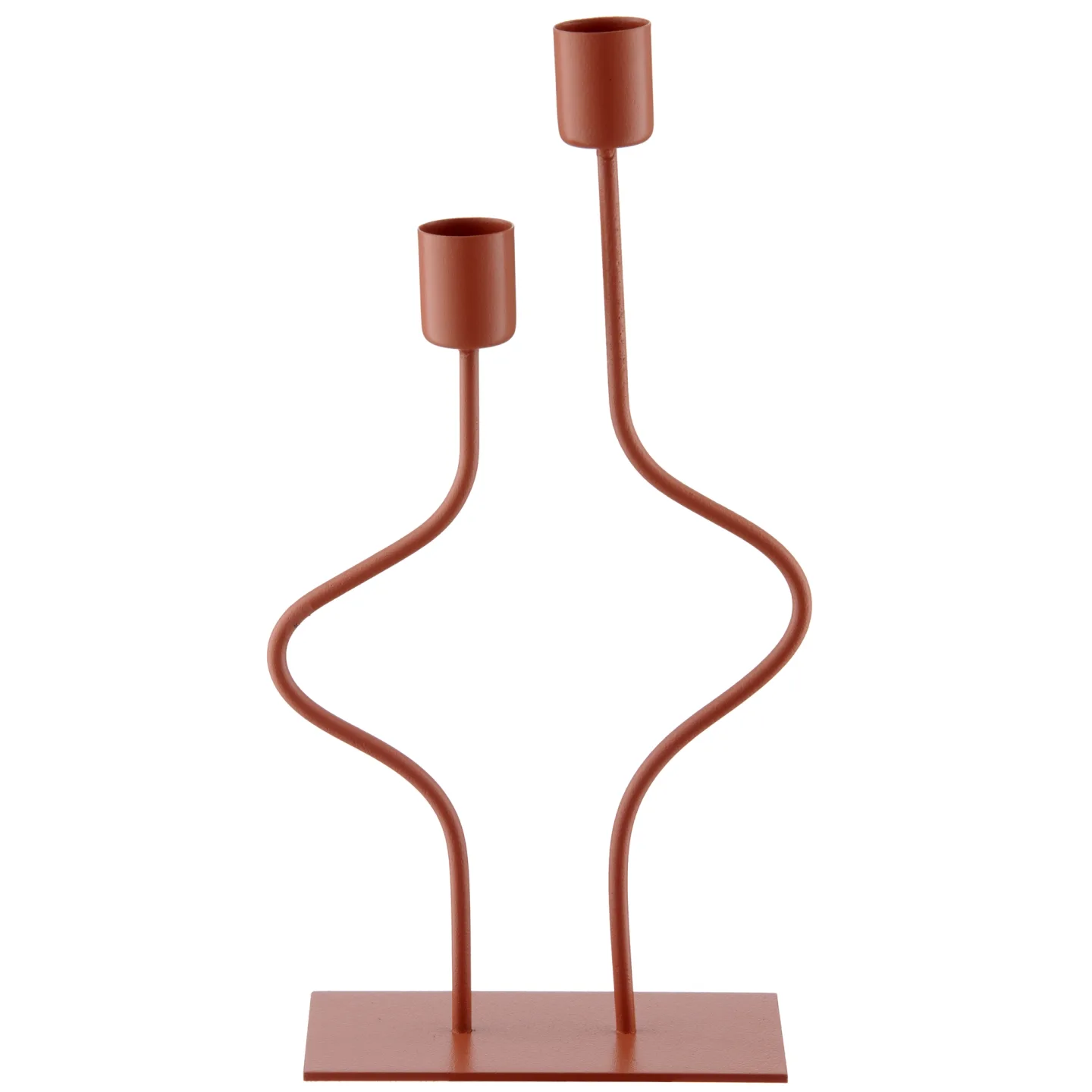 Gasper Kerzenständer Swing, Metall, Amber | Schubiger Möbel