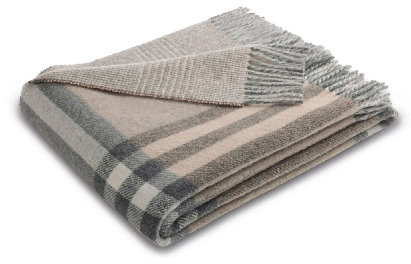 Biederlack Plaid Twin Check Karo | Schubiger Möbel