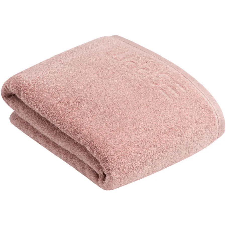 Esprit Badetuch Modern Solid rosa Baumwolle