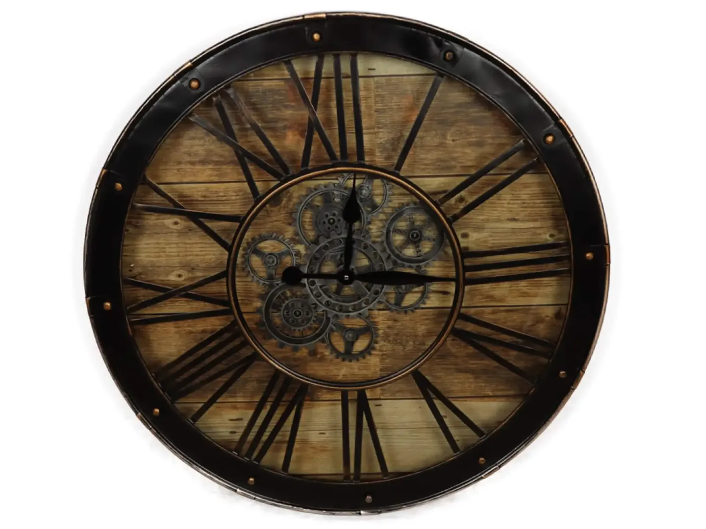 Decofinder Wanduhr Metall D: 80 cm | Schubiger Möbel
