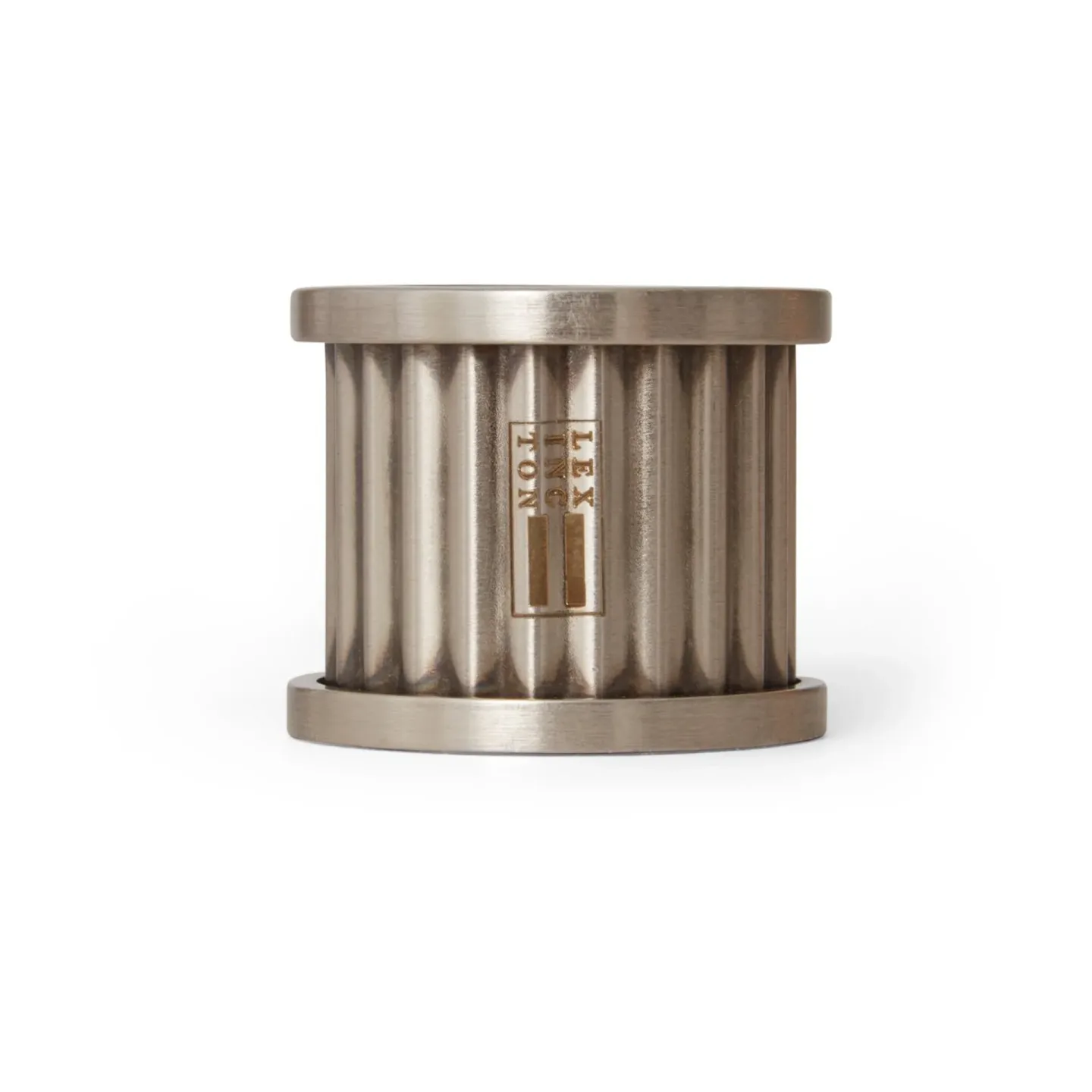 Lexington Lexington Serviettenring striped Ø4,8cm Brass