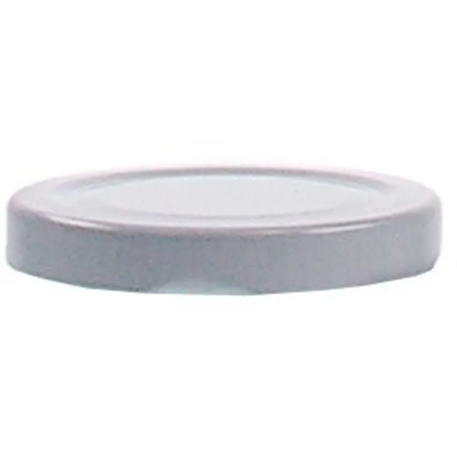Deckel Therese - Farbe: Weiß - Material: Aluminium