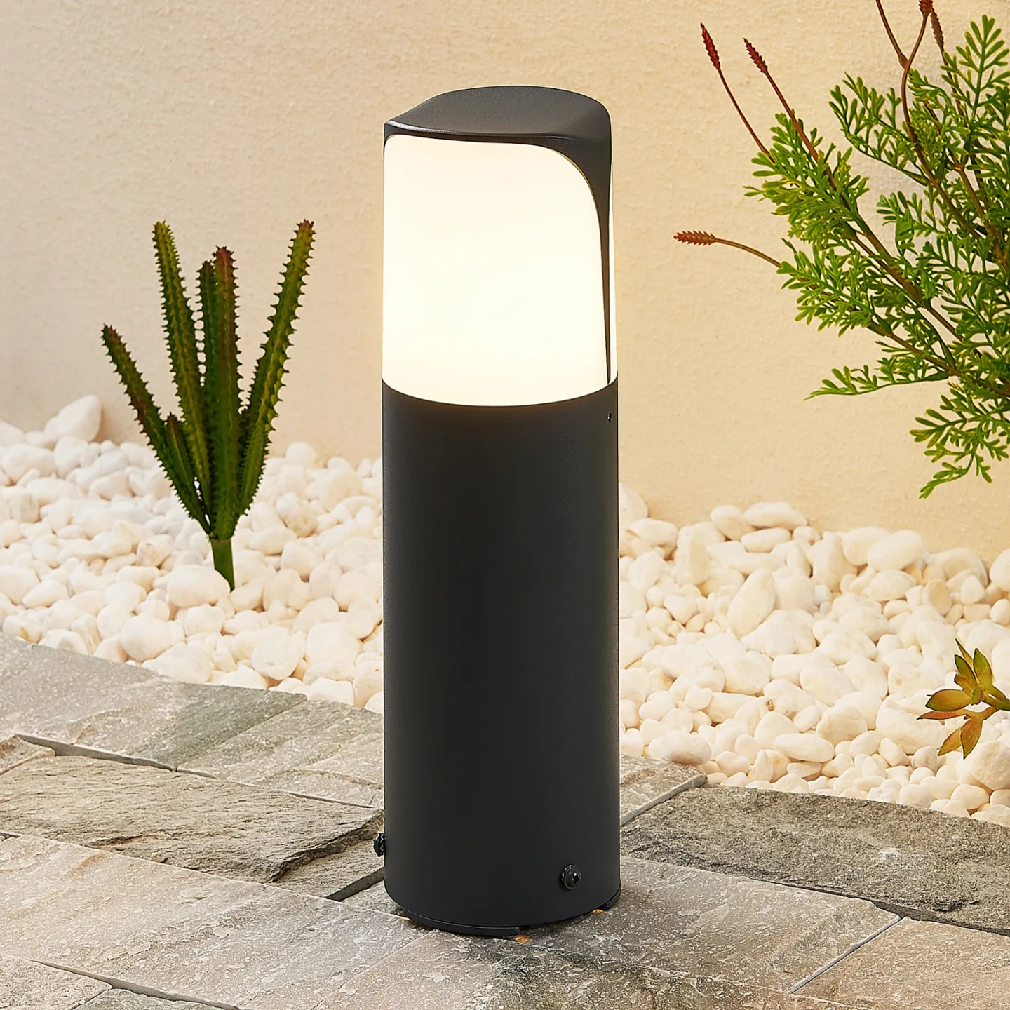 Paikea Trädgårdslampa H30 Anthracite - Lucande - Modern - Metall - Med en ljuskälla