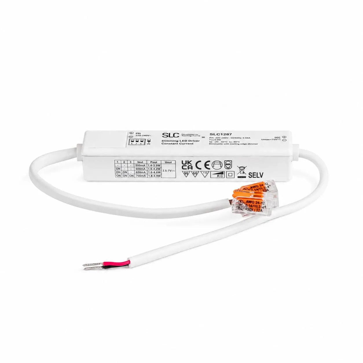SLC MiniOne Driver 1-2 Spots 2,5-7V Ø25 5W