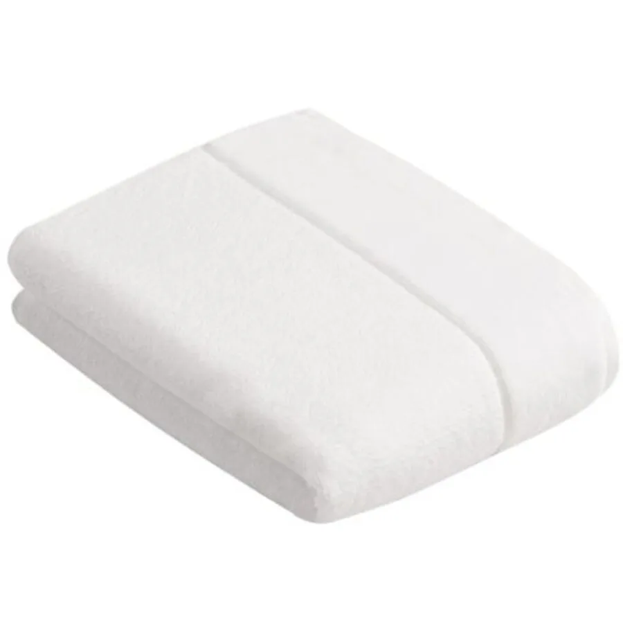 Vossen Duschtuch Pure weiss 100% Bio-Baumwolle