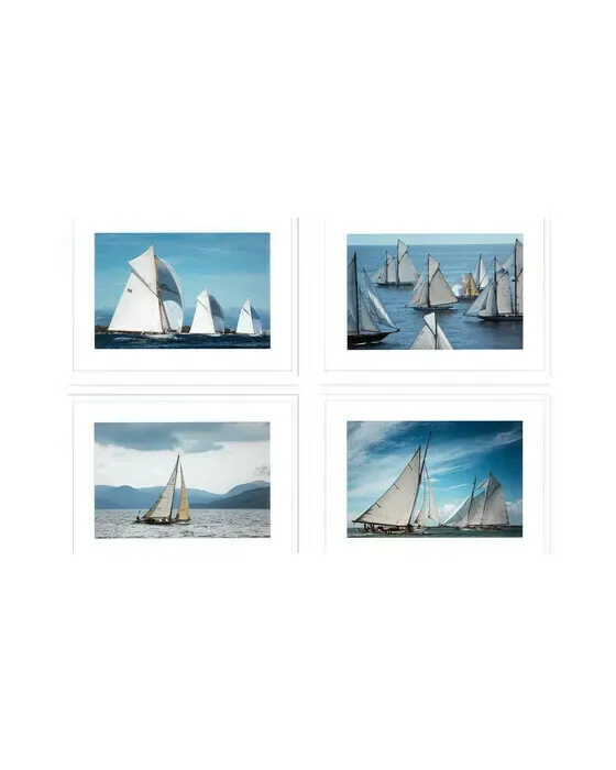 Sailing from Ben Wood (Set of 4)
