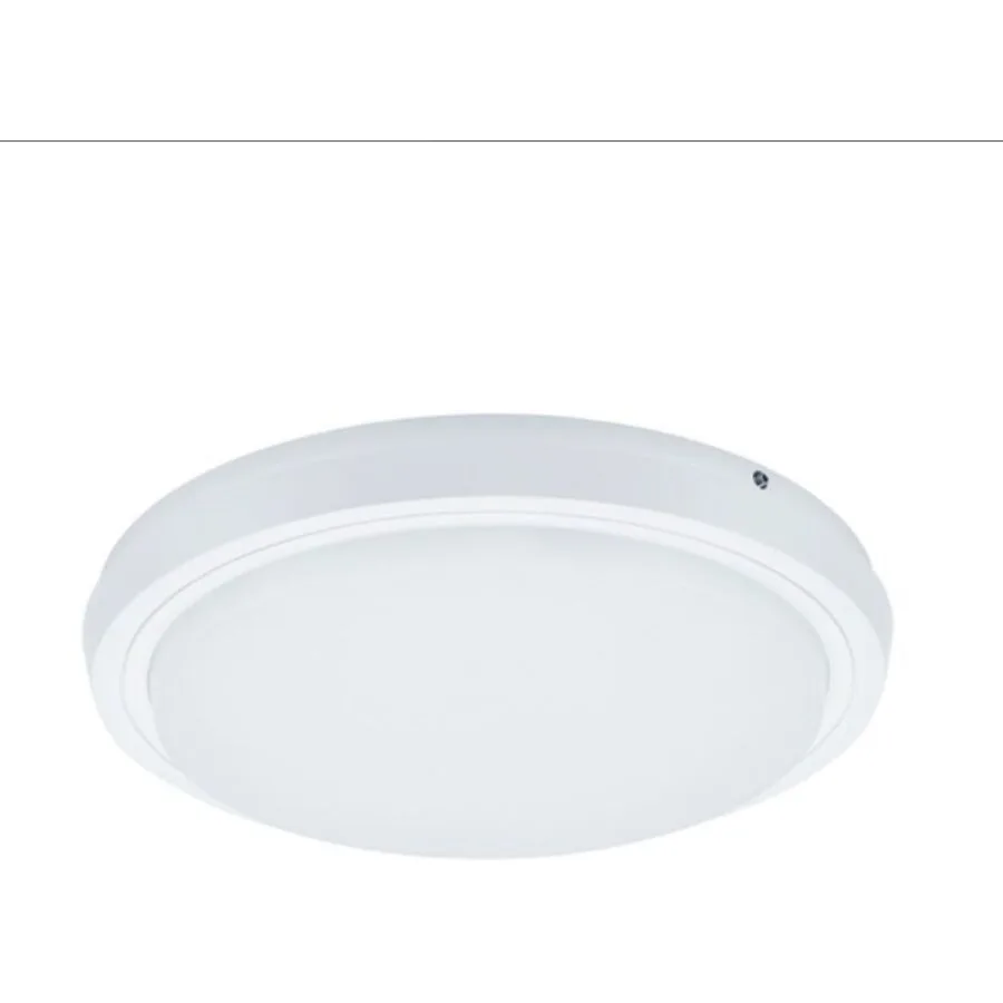 Deckenlampe Uriel Weiss 30 cm 4.1 cm - Material: Aluminium / Acrylglas - LED - LED Energiesparlampen