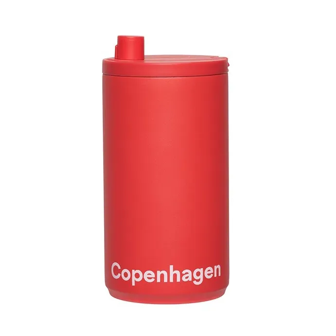 Design Letters Design Letters Reisebecher 35 cl Copenhagen-Coral
