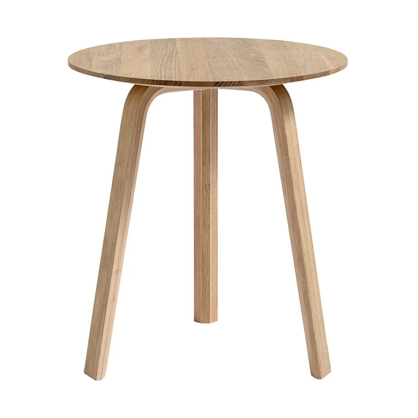 HAY Bella Couchtisch Lacquered oak, Ø45x49 cm