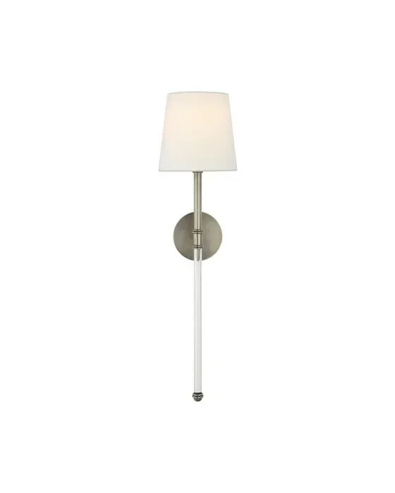 Camille Tail Sconce Antique Nickel