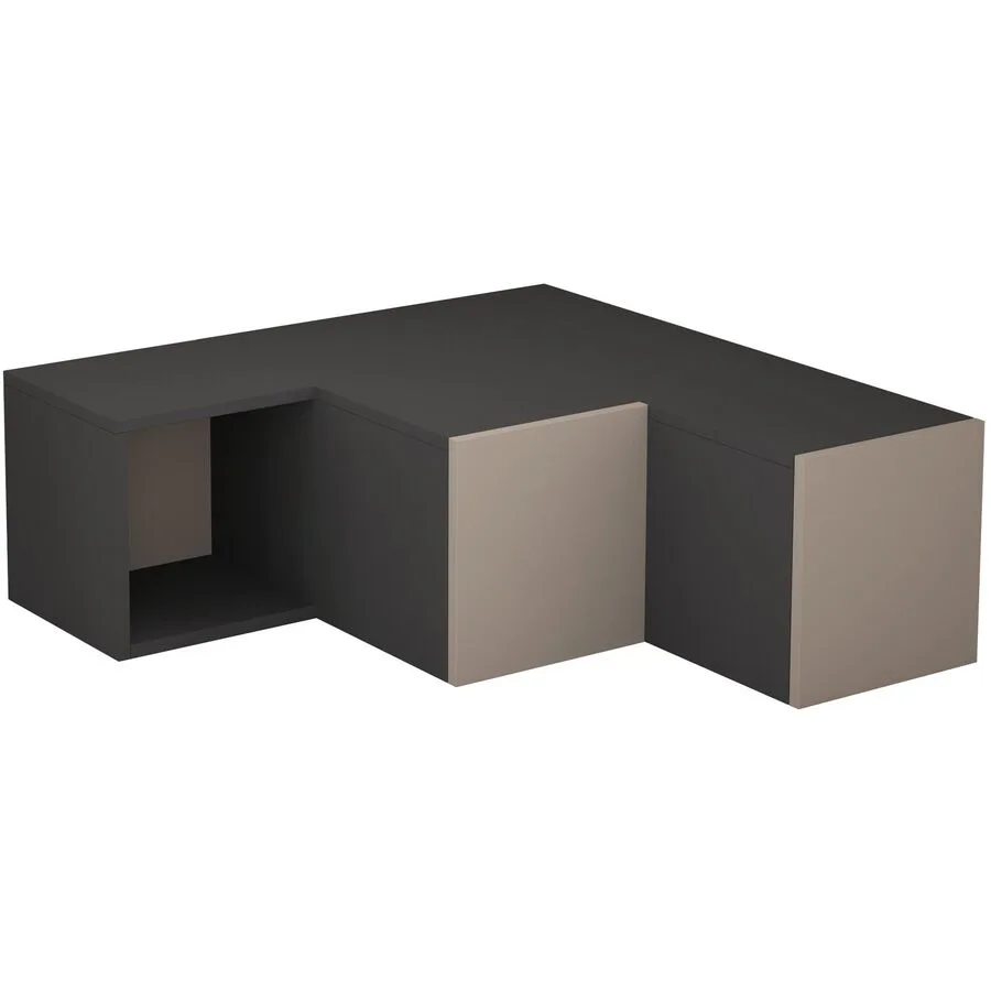 TV-Möbel Cubus anthrazit Holzwerkstoff B 90 cm