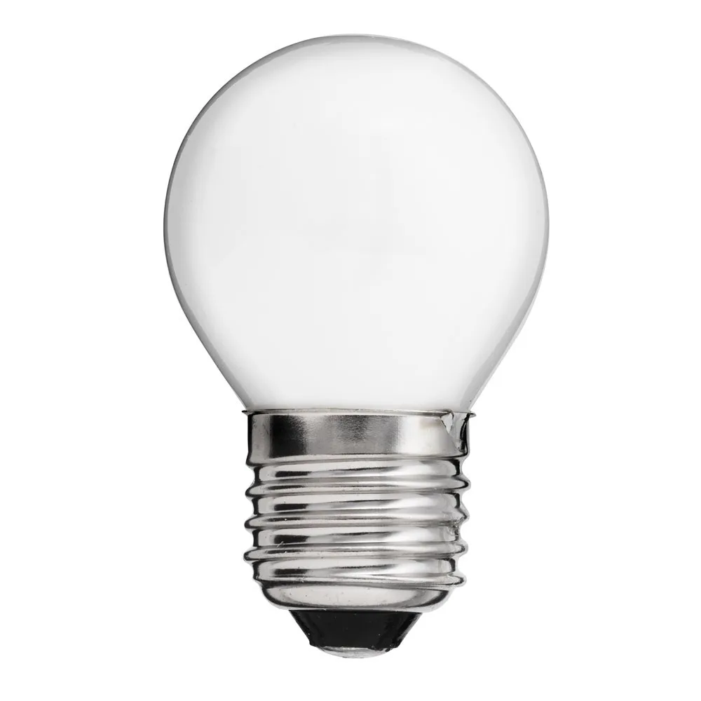 Unison - LED E27 klot opal 4W 3000K dimbar - Ljuskälla - Vit