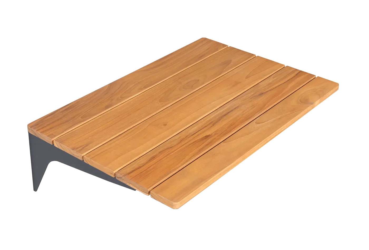Designer Series - Seitentisch - Horizontale Holzlamellen