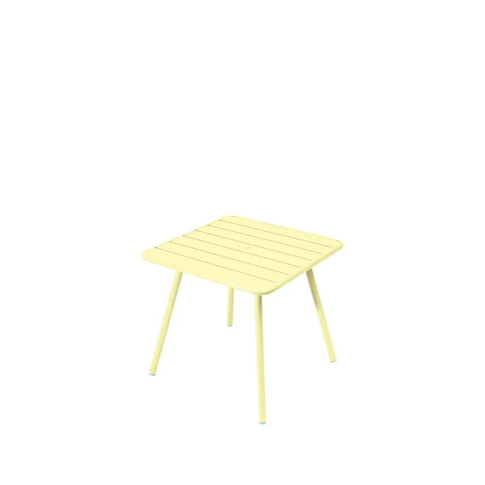Fermob Luxembourg bord 80x80 cm Frosted lemon (gul)