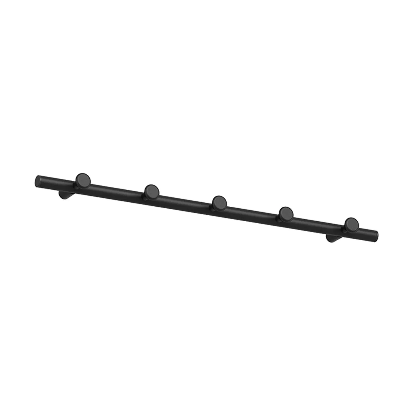 Essem Design Classic Hakenleiste 50 cm Schwarz